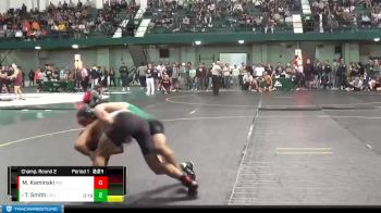 141 lbs Champ. Round 2 - Ty Smith, Utah Valley University vs Mikey Kaminski, Northern Illinois University