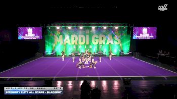 Integrity Elite All Stars - Blackout [2026 L3 Junior - D2 - Small Day 2] 2026 Mardi Gras Grand Nationals