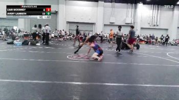 123 lbs Cons. Round 1 - Avery Lambeth, Eagles Landing Highschool vs Liam McKinney, Alpha Elite