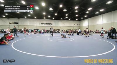 92 lbs Rr Rnd 2 - Maxwell Johnson, Mojo 12U vs Frank Robertson, Mat Union Misfits 12U