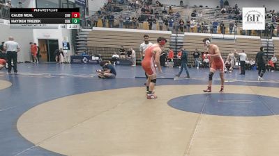 174 lbs Consi Of 8 #1 - Caleb Neal, Southern Illinois vs Hayden Trezek, Southern Illinois