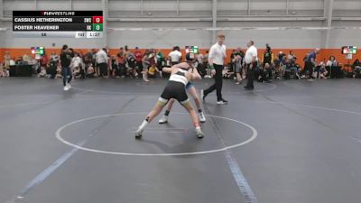 88 lbs Round 1 (6 Team) - Foster Heavener, Rising Kingz vs Cassius Hetherington, Silo WC