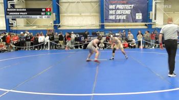 149 lbs Champ. Round 2 - Mason Basara, Worcester Polytechnic vs Andrew Pratt, Trinity (ct)