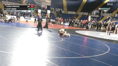 114 lbs Consi Of 4 - Ainsley Southergill, Frontier vs Ava Svistunov, Belmont