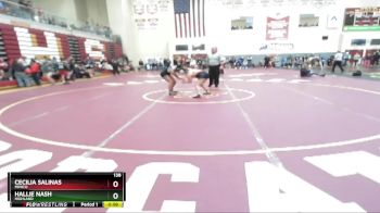 138 lbs Cons. Round 6 - Cecilia Salinas, Minico vs Hallie Nash, Highland