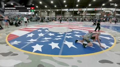 115 lbs 5th Place Match - Jacob Ryder, Magic City Wrestling Club vs Easton Haaland, Beulah-Hazen Wrestling