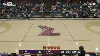 Replay: Montevallo vs Lee U | Jan 25 @ 4 PM