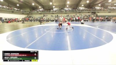 75 lbs Champ. Round 1 - Owen Johnson, Richmond Youth Wrestling Club-AA vs Ricky Gerard, Ozark Youth Wrestling-AAA