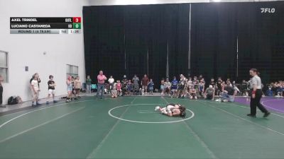 48 lbs Round 1 (4 Team) - Axel Trindel, Outlaws K-6 vs Luciano Castaneda, Kraken Black