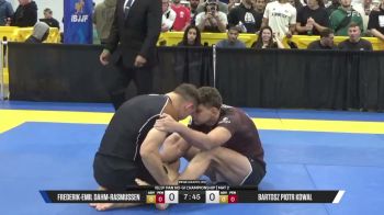 Bartosz Piotr Kowal vs Frederik-Emil Dahm-Rasmussen 2026 Pan IBJJF Jiu-Jitsu No-Gi Championship
