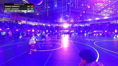 109 lbs Round Of 16 - Genesis Orrantia, Other Team vs Aubrey Johnson, Beatrice WC