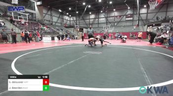 126 lbs Rr Rnd 3 - Bryson Delousier, KIPP TULSA vs Jackson Bearden, Skiatook Youth Wrestling