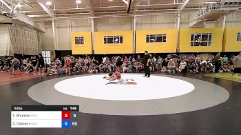 110 lbs Quarterfinal - Tyden Shuman, Steller Trained Maul vs CJ Caines, Mat Assassins Black