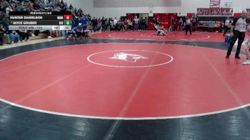 114 lbs Cons. Round 5 - Hunter Danielson, Minneota vs Jayce Gruber, Sartell-Saint Stephen