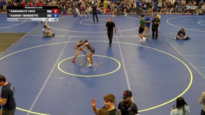 100 lbs Semifinal - Damarielys Cruz, Dunkirk vs Kassidy Benedetto, Chautauqua Lake