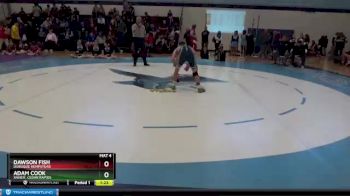 126 lbs Quarterfinal - Adam Cook, Xavier, Cedar Rapids vs Dawson Fish, Dubuque Hempstead