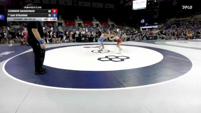 113 lbs Champ. Rd Of 64 - Connor Bagdonas, OH vs Ian Stearns, PA