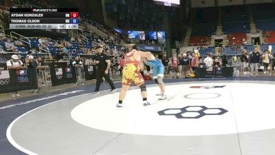 285 lbs Cons. Sub-rd Of 32 - Aydan Gonzales, New Mexico vs Thomas Olson, Minnesota