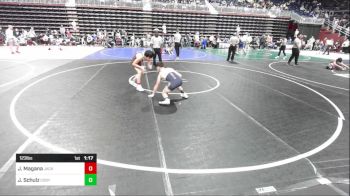 123 lbs Rr Rnd 3 - Joel Magana, Jackson Hole WC vs Jonah Schulz, Cody WC