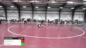 184 lbs Quarterfinal - Myles Leonard, Springfield vs Nick Crotty, Trinity
