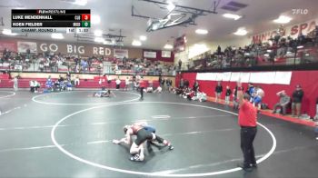 132 lbs Champ. Round 1 - Koen Fielder, Middleton vs Luke Mendenhall, Columbia