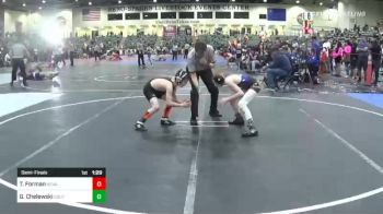 78 lbs Semifinal - Tobey Forman, Nevada Elite vs Gage (Chewy) Chelewski, Colorado Outlaws