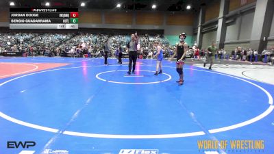 101 lbs Consi Of 16 #2 - Jordan Dodge, BULLDOG WRESTLING CLUB vs Sergio Guadarrama, Outlaws Wrestling Club