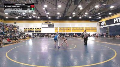 124 lbs Consy 2 - Aleigha Revelant, North Allegheny vs Lauren Porterfield, Connellsville