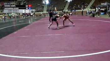 103 lbs Cons. Round 3 - Havana Hampl, Unattached Lindsey Wilson vs Alexandria Evans, University Of Rio Grande