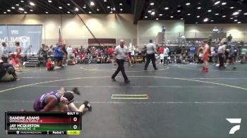80 lbs Round 4 (6 Team) - Jay McQuiston, Ragin Raisins WC vs Dandre Adams, Untouchables Purple