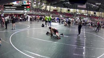 105 lbs Cons. Round 2 - Weston Zook, Cozad Wrestling Club vs Diesel Randall, Pioneer Wrestling Club