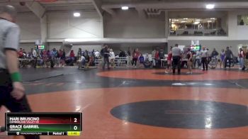 135 lbs Champ. Round 2 - Grace Gabriel, LEBANON vs Mari Bruscino, Cumberland Valley Hs