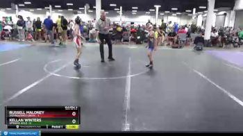 52 lbs Round 5 (10 Team) - Russell Maloney, Distinguished Green vs Kellan Winters, Uprising Gold