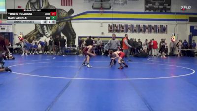 106 lbs Cons. Round 2 - Rhyis Polenske, Assumption, Davenport vs Mack Arnold, North Linn