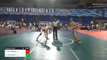 144 lbs Quarterfinal - Ayal Fichtelberg, Cloverdale WC vs William Schraeder, Colorado