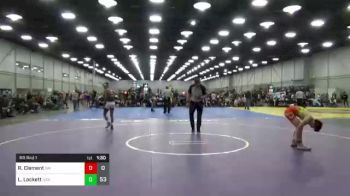 125 lbs Rr Rnd 1 - Ryan Clement, New Mexico vs Ladarion Lockett, Team USA