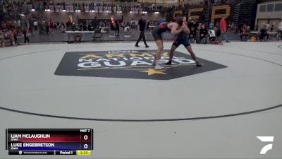 157 lbs Quarterfinal - Liam McLaughlin, Iowa vs Luke Engebretson, Iowa