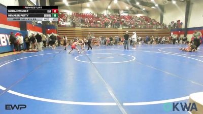 62 lbs Rr Rnd 1 - Norah Winkle, Raw Wrestling Club vs Nevalee Petty, Skiatook Youth Wrestling