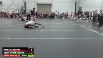 138 lbs Round 5 (8 Team) - Javin Jackson- Bey, Whitted Trained Legacy vs Aedan Samson-Huggins, Revival