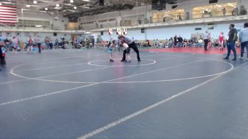 50 lbs Round 3 (6 Team) - Eleanor Gibson, Indiana INFERNO BLACK vs Brynlee Hollandsworth, Carolina Cross-Face