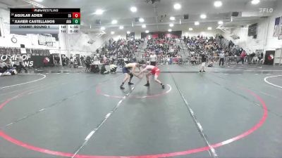 132 lbs Champ. Round 1 - Aguilar Adien, Santa Ana vs Xavier Castellanos, Anaheim