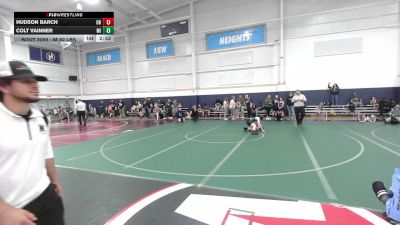 M-92 lbs Quarterfinal - Hudson Barch, OH vs Colt Vainner, MI