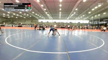 142 lbs Rr Rnd 3 - Robert Schwartz, Eagles Wrestling vs Josh Duncan, Mat Warriors Blue