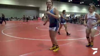 155 lbs Round 3 (8 Team) - Sadie Osburn, Indiana Ice vs Addison Loomis, MXW Purple