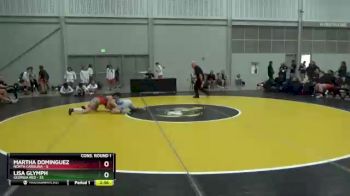 117 lbs Semis & 1st Wrestleback (8 Team) - Martha Dominguez, North Carolina vs Lisa Glymph, Georgia Red