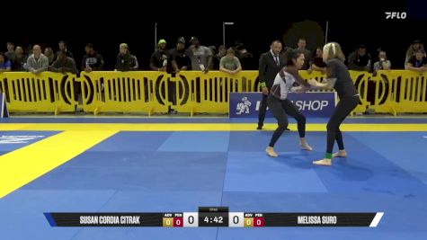 Melissa Suro vs Susan Cordia Citrak 2025 Pan IBJJF Jiu-Jitsu No-Gi Championship
