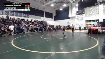 135 lbs Cons. Round 2 - Anyssa Lopez, South Hills vs Alexandra Espinosa, Palm Desert