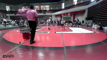 145 lbs Semifinal - Kim Lara, Hinton Girls High School vs Lilie Arrasmith, El Reno HS Girls