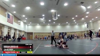 113 lbs Cons. Semi - Caleb Reed, Reitz Wrestling Club vs Keegan Dresslar, Southport Wrestling Club