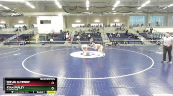 125 lbs Quarterfinal - Tomah Gummow, Ithaca vs Ryan Farley, Alfred State